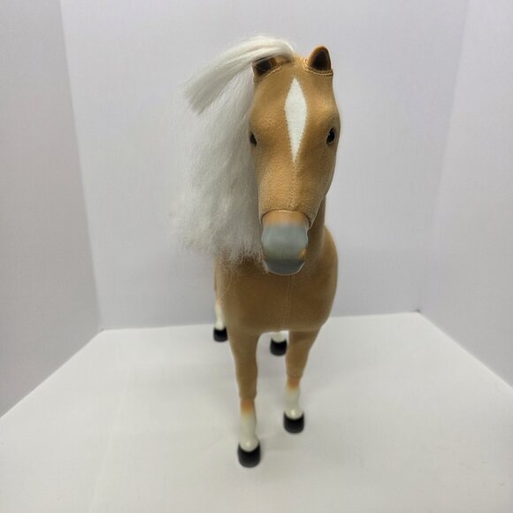 Retired American Girl Palomino Horse Pony Doll Pet Accessory Fits 18” Dolls - Picture 4 of 11